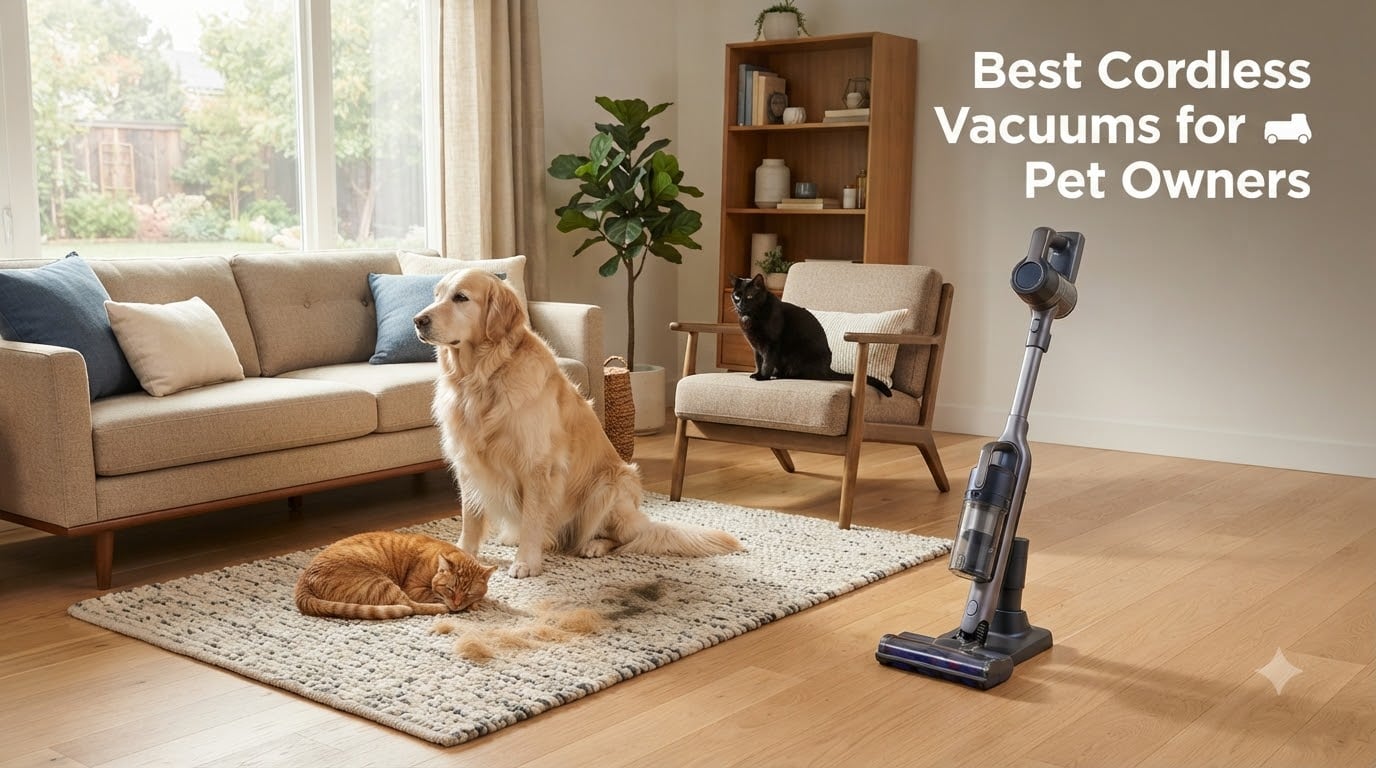 Best Cordless Vacuums for Pet Owners