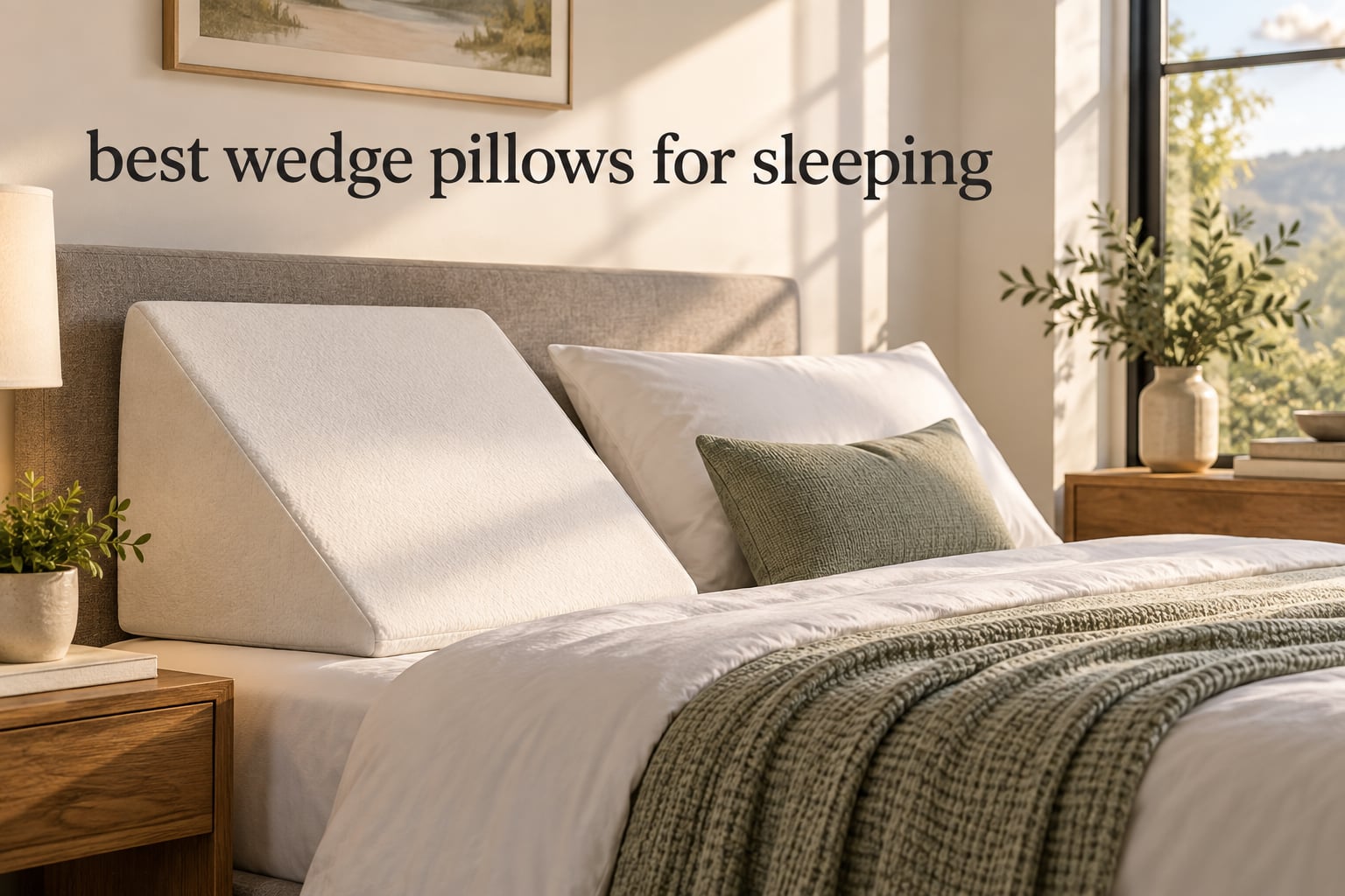 best wedge pillows for sleeping