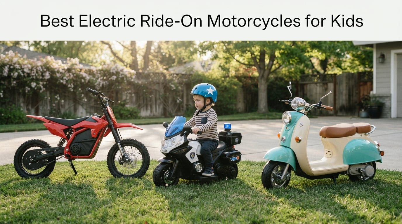 Best Electric Ride-On Motorcycles for Kids