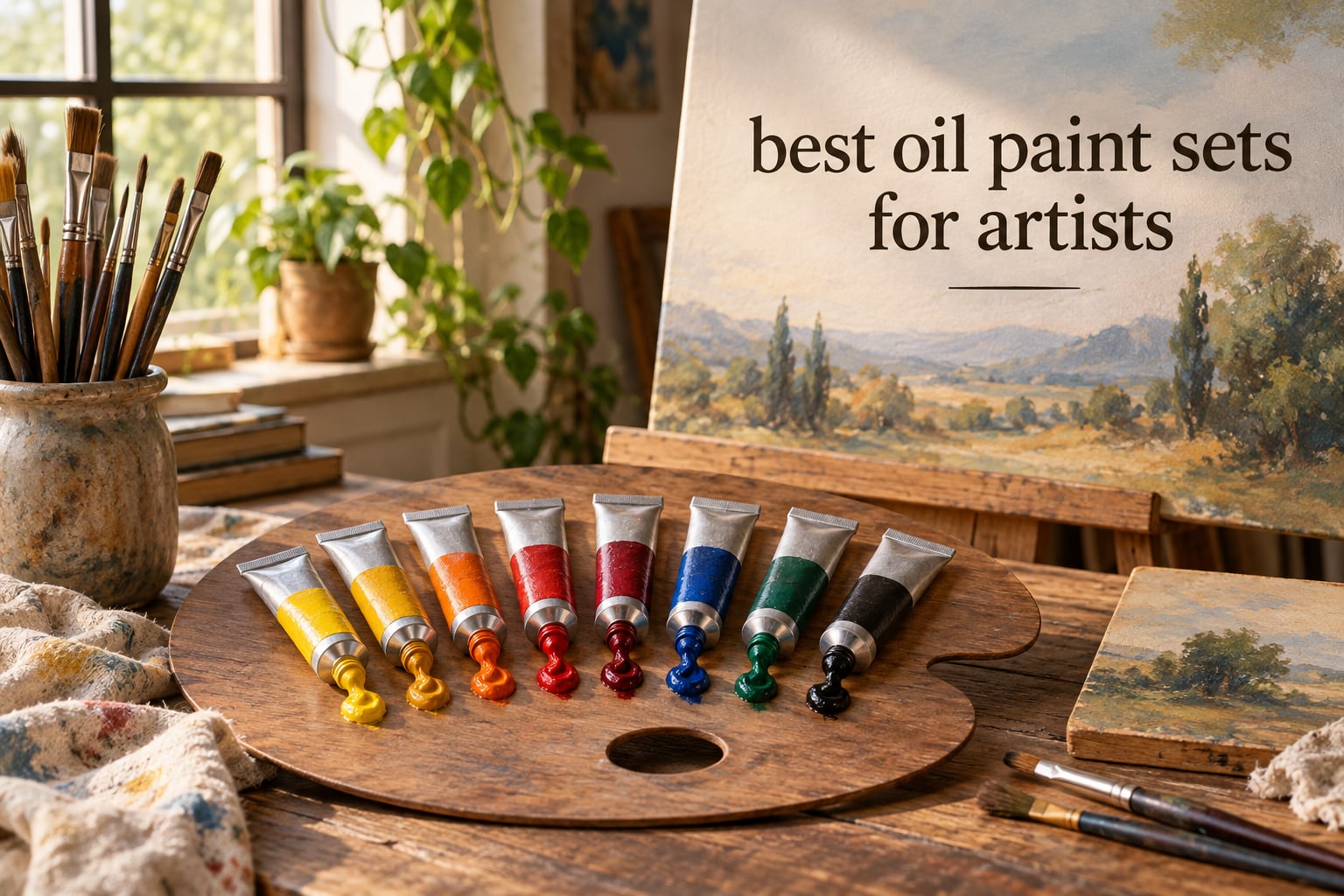 best oil paint sets for artists