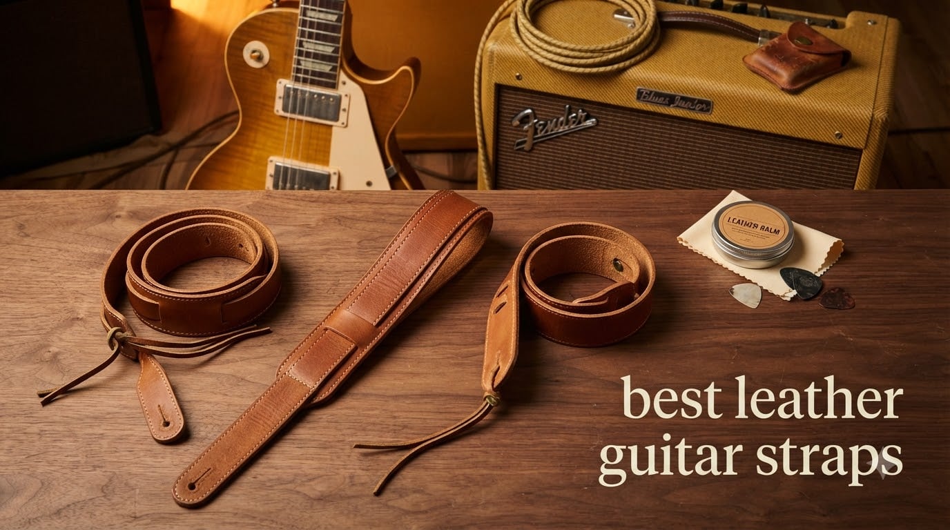 best leather guitar straps