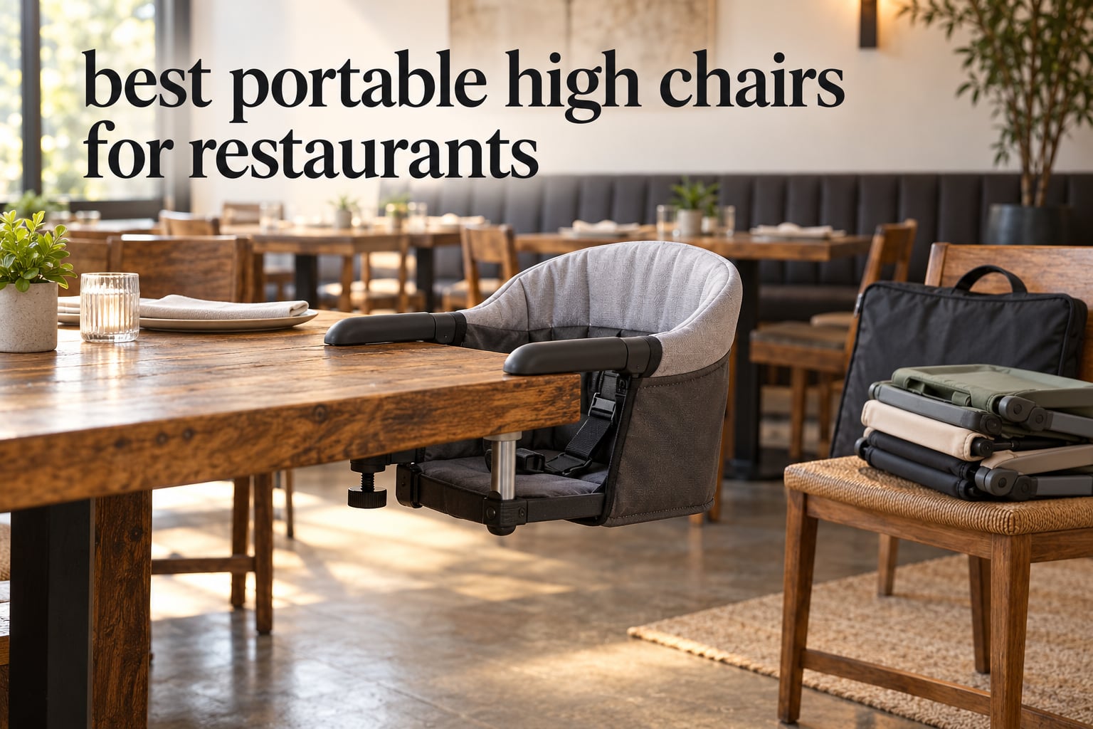 best portable high chairs for restaurants
