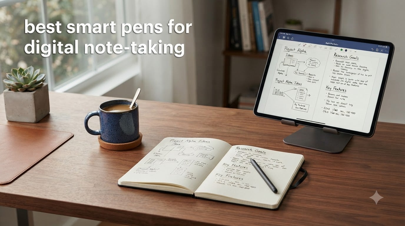 best smart pens for digital note-taking