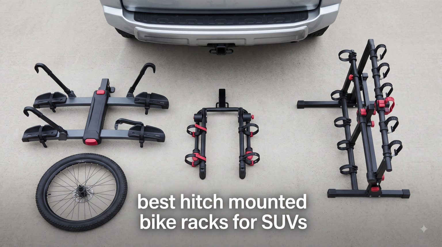 best hitch mounted bike racks for SUVs
