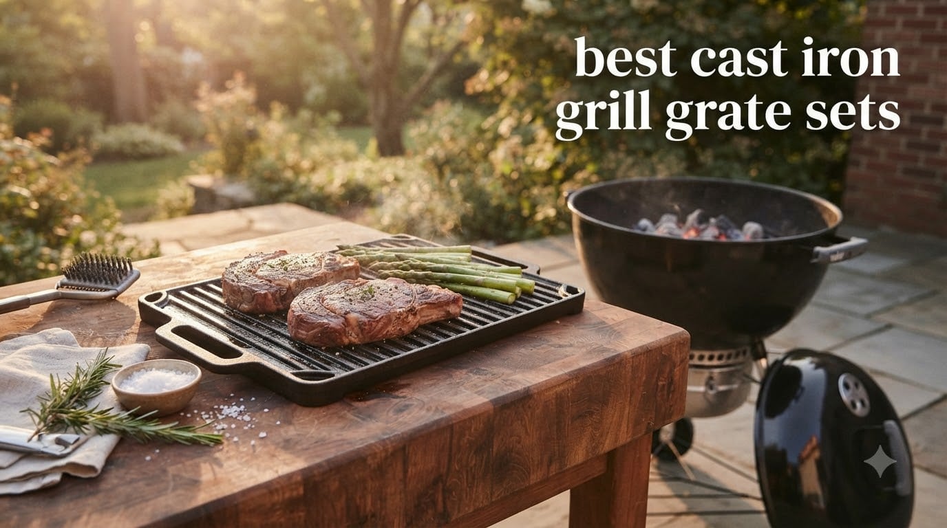 best cast iron grill grate sets