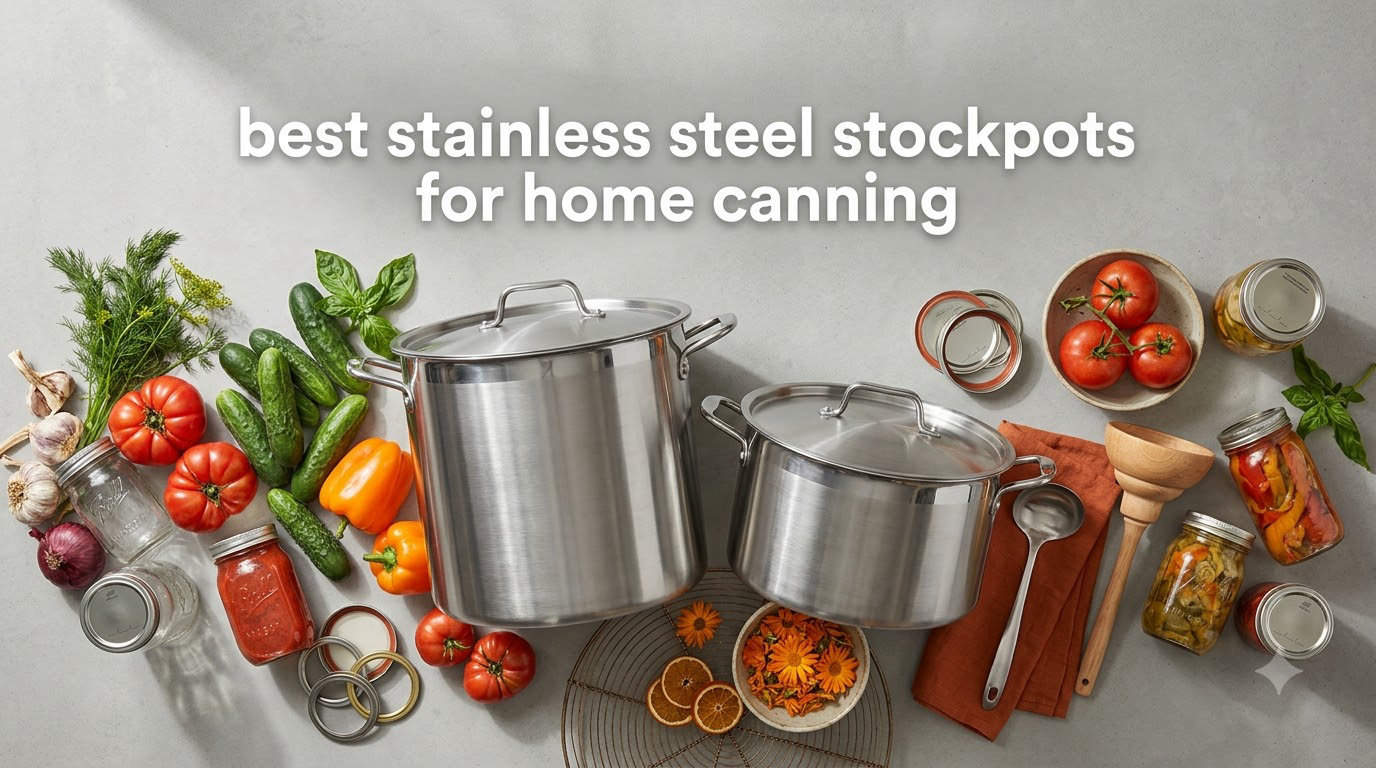 best stainless steel stockpots for home canning