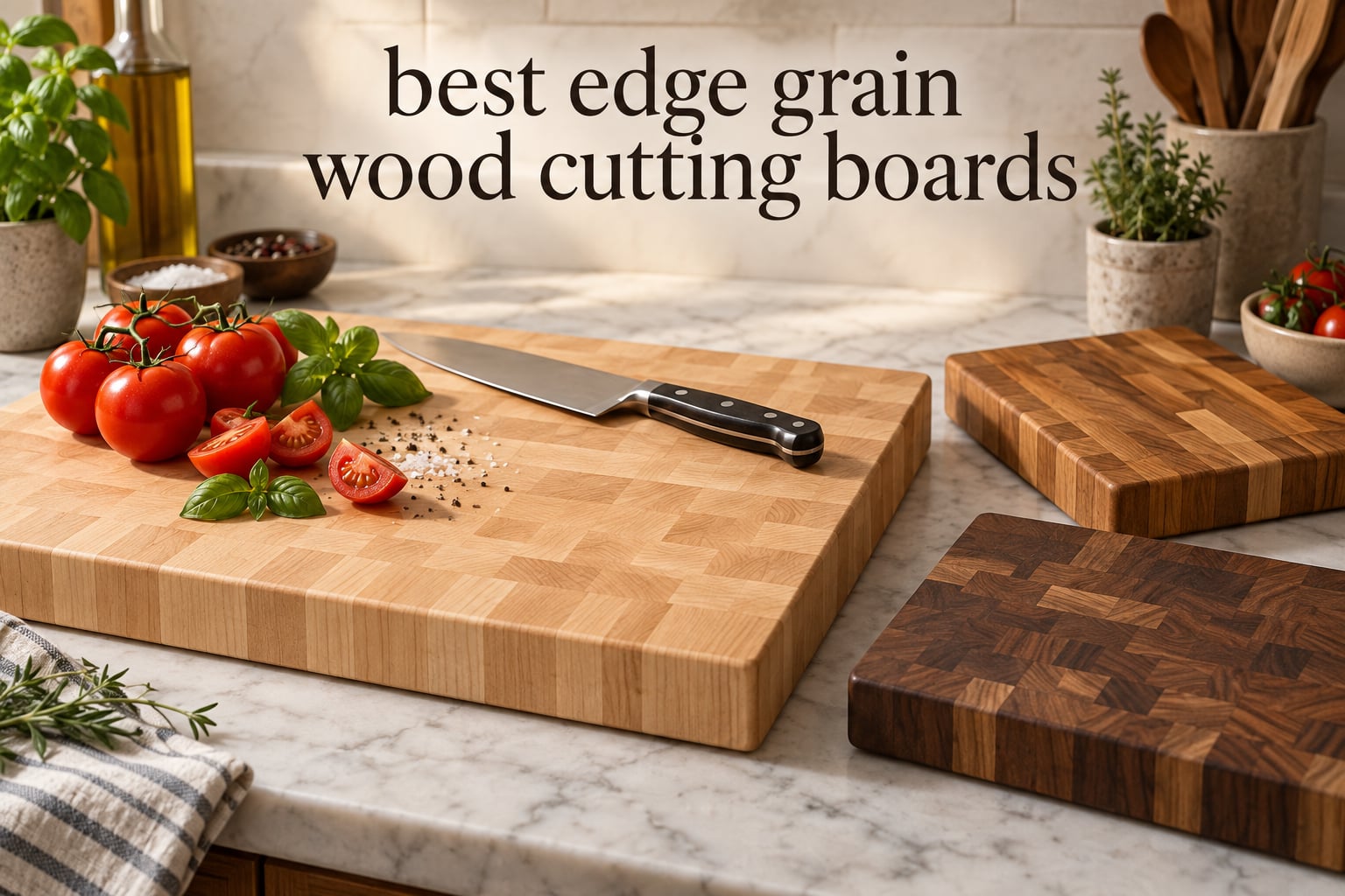 best edge grain wood cutting boards