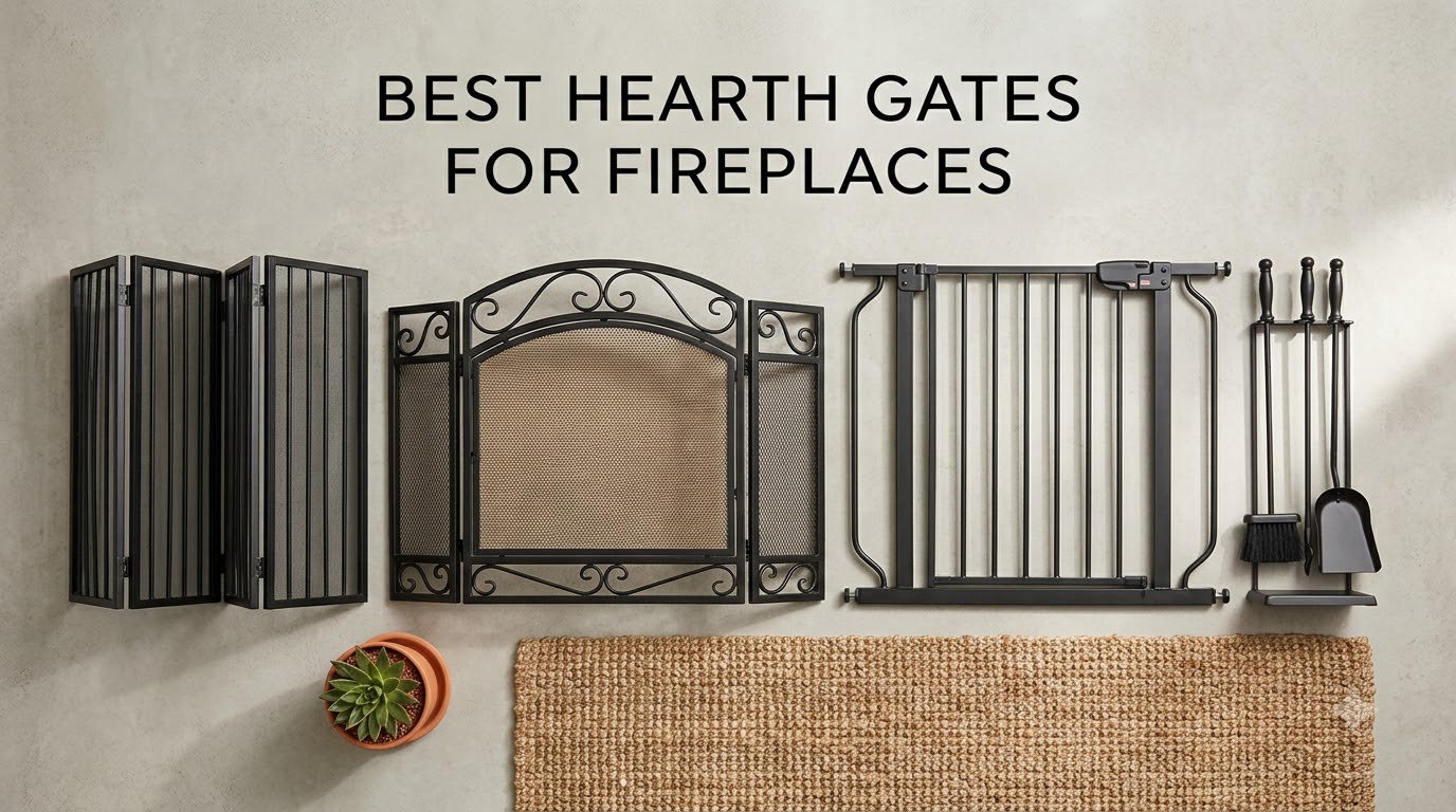 best hearth gates for fireplaces