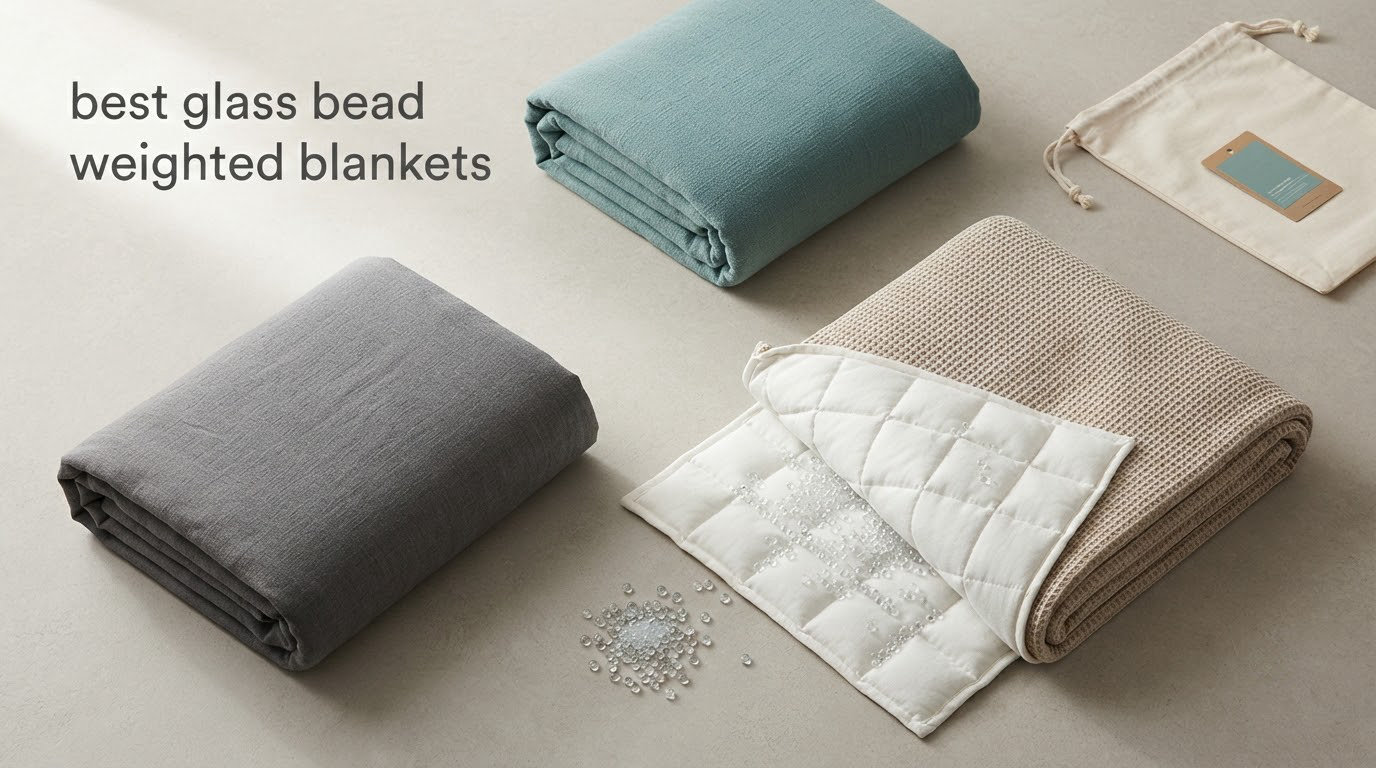 best glass bead weighted blankets
