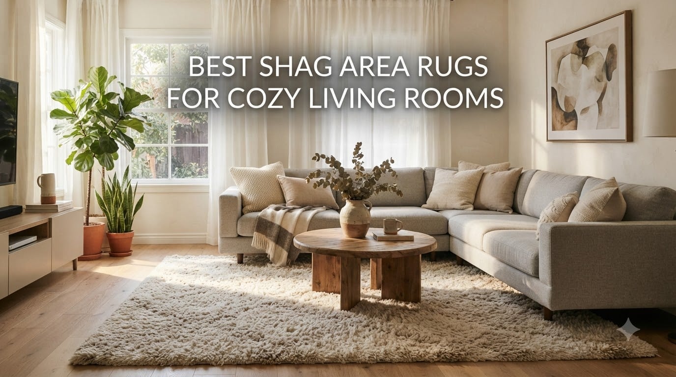 best shag area rugs for cozy living rooms