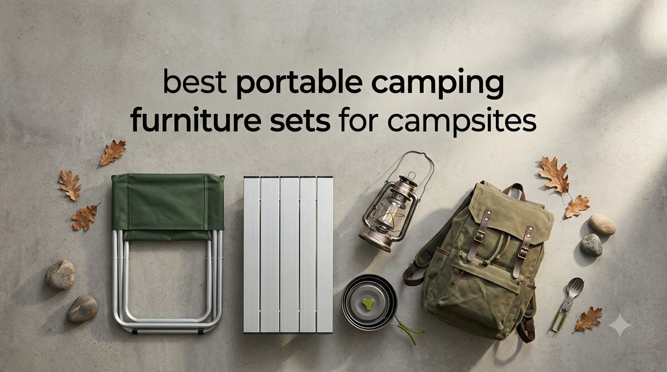 best portable camping furniture sets for campsites