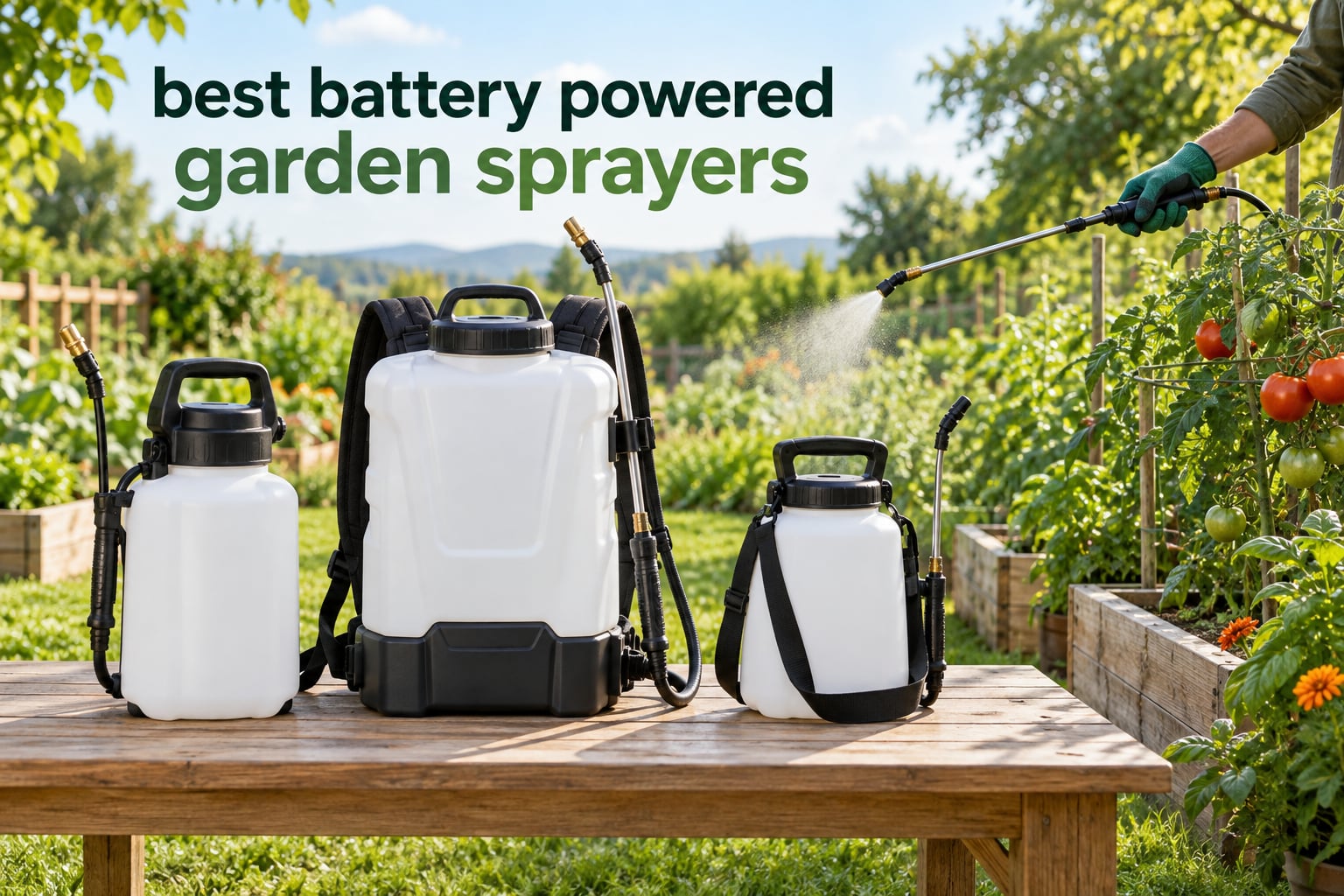 best battery powered garden sprayers