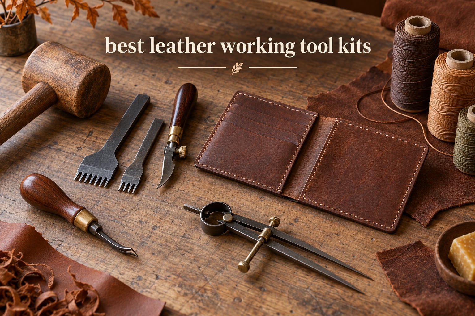 best leather working tool kits