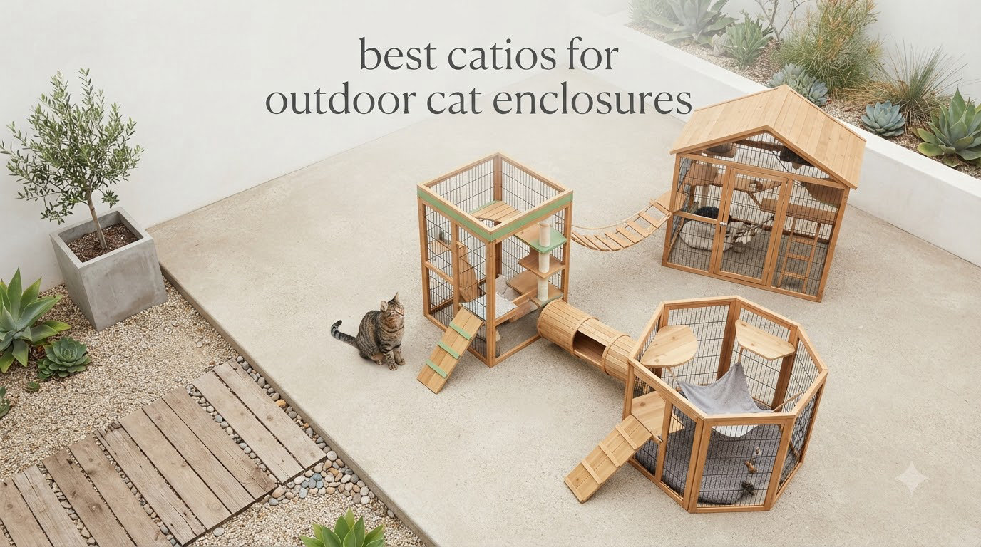 best catios for outdoor cat enclosures