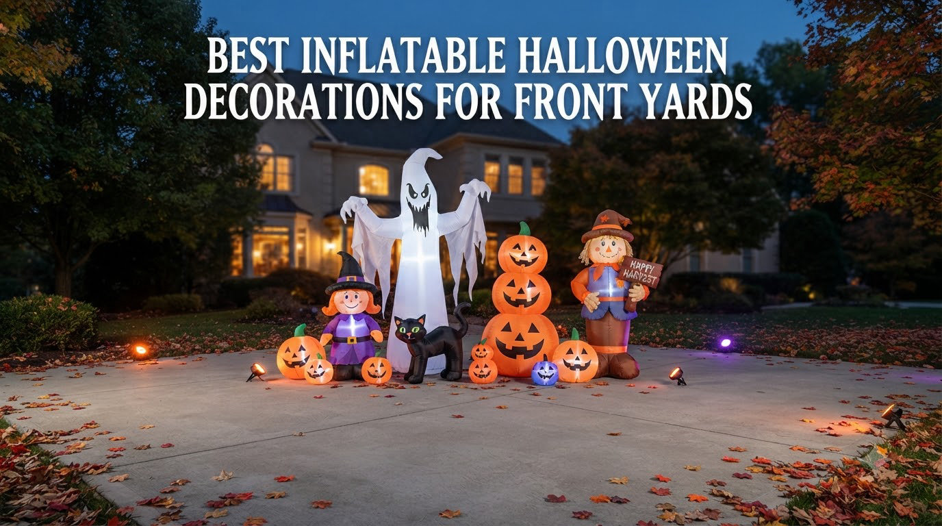 best inflatable Halloween decorations for front yards