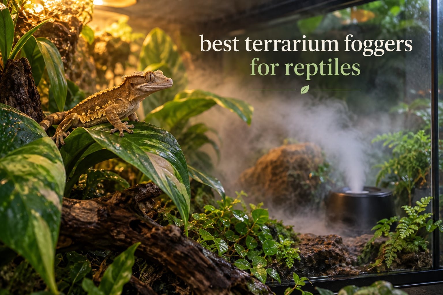 best terrarium foggers for reptiles