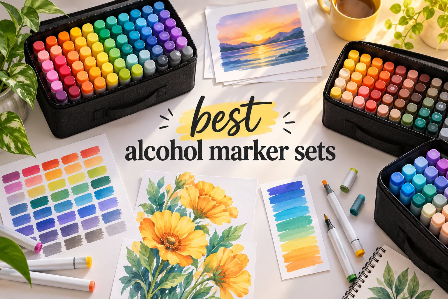 best alcohol marker sets