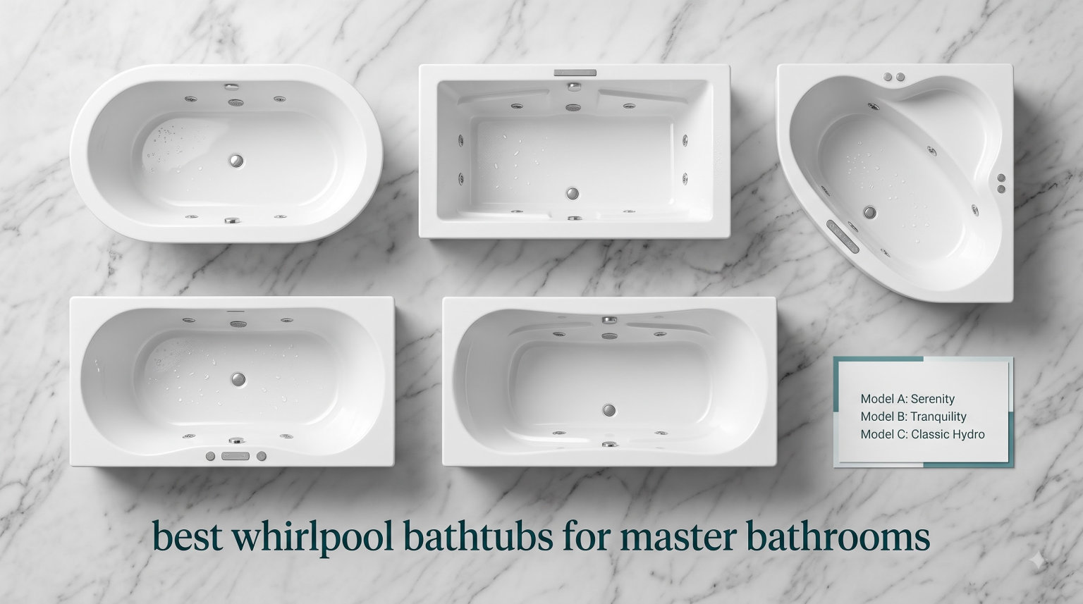 best whirlpool bathtubs for master bathrooms
