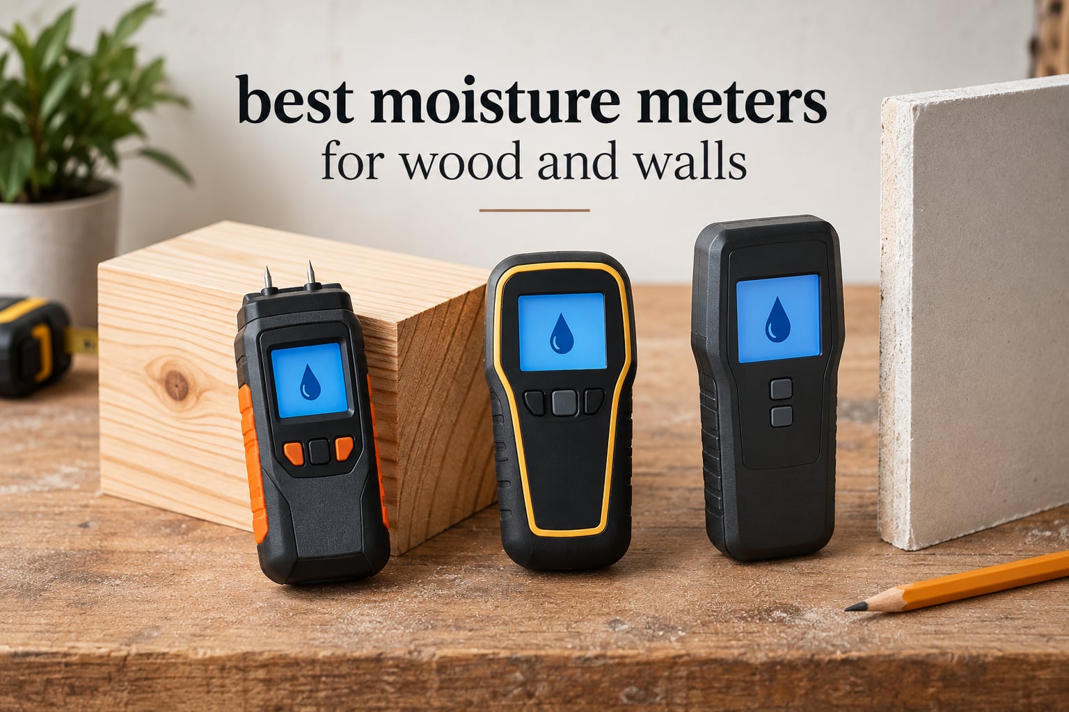 best moisture meters for wood and walls