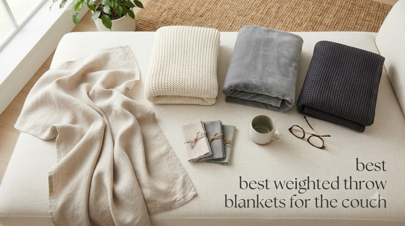 best weighted throw blankets for the couch