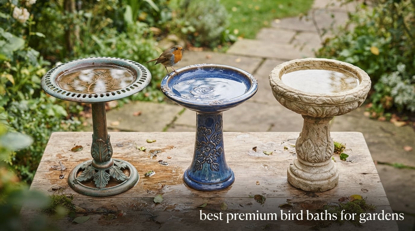 best premium bird baths for gardens