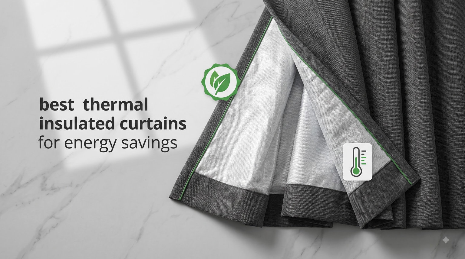 best thermal insulated curtains for energy savings