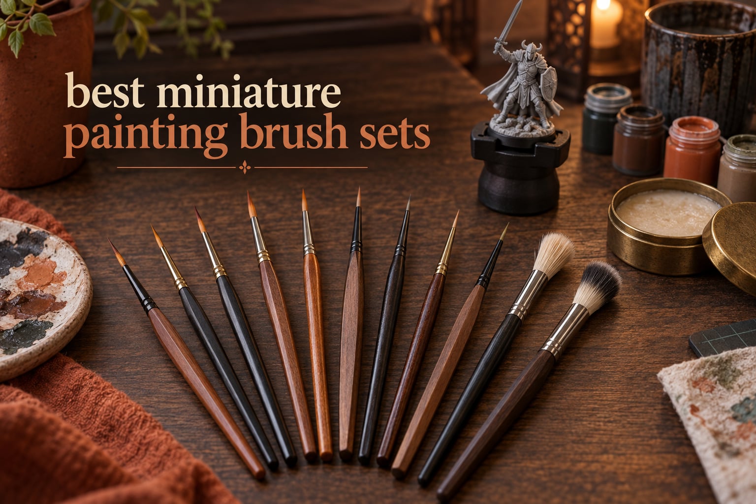best miniature painting brush sets