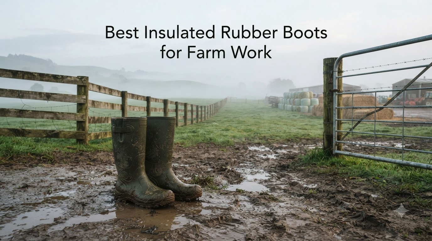 Best Insulated Rubber Boots for Farm Work
