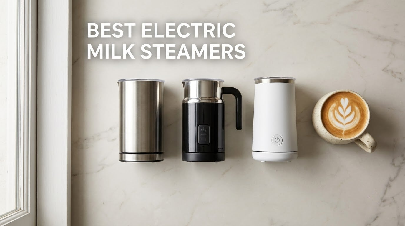best electric milk steamers