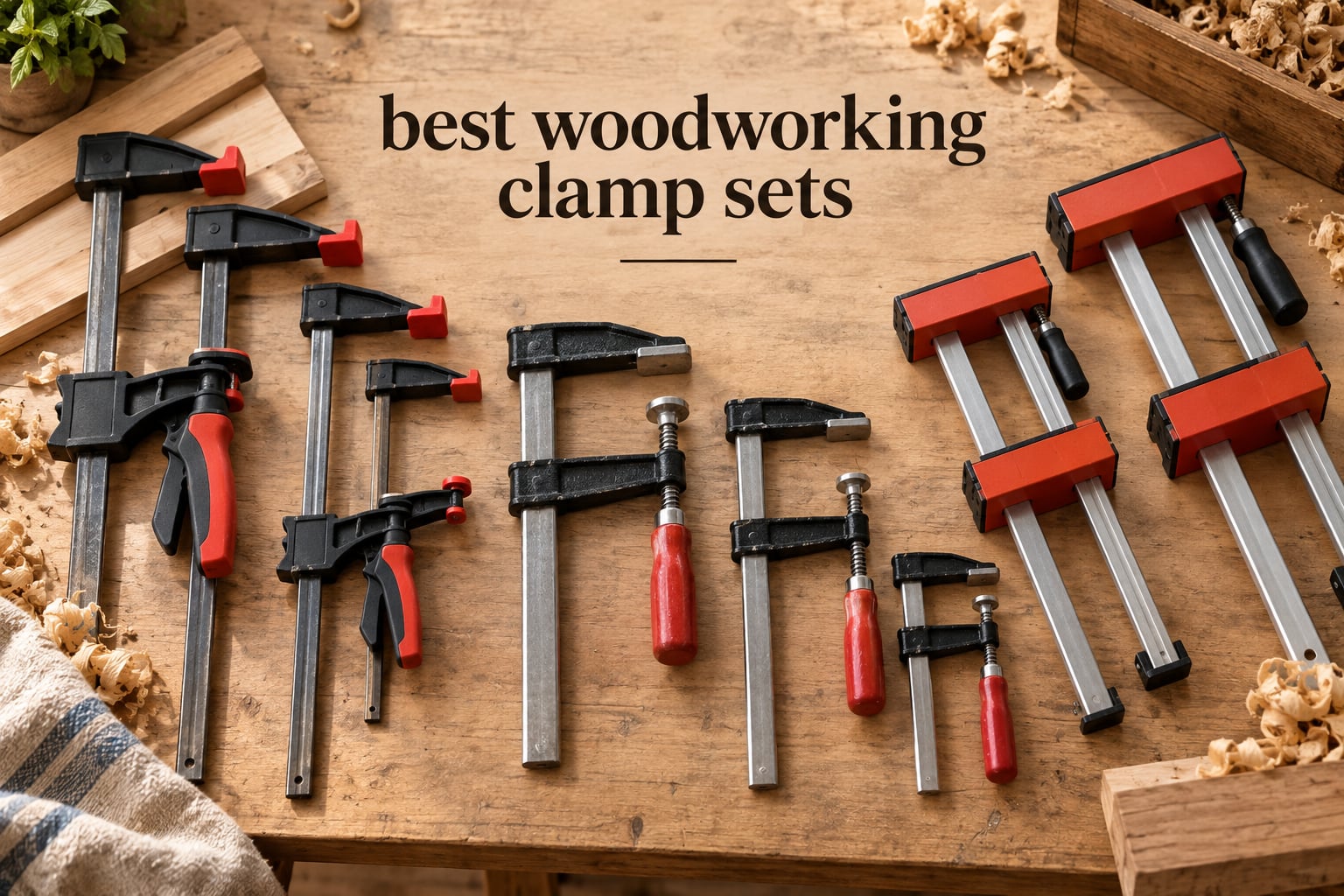 best woodworking clamp sets