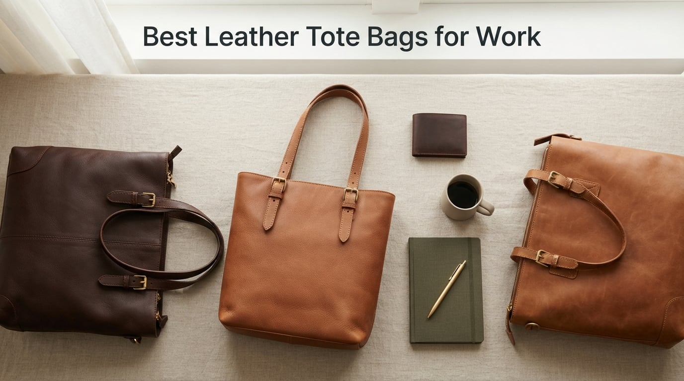 Best Leather Tote Bags for Work