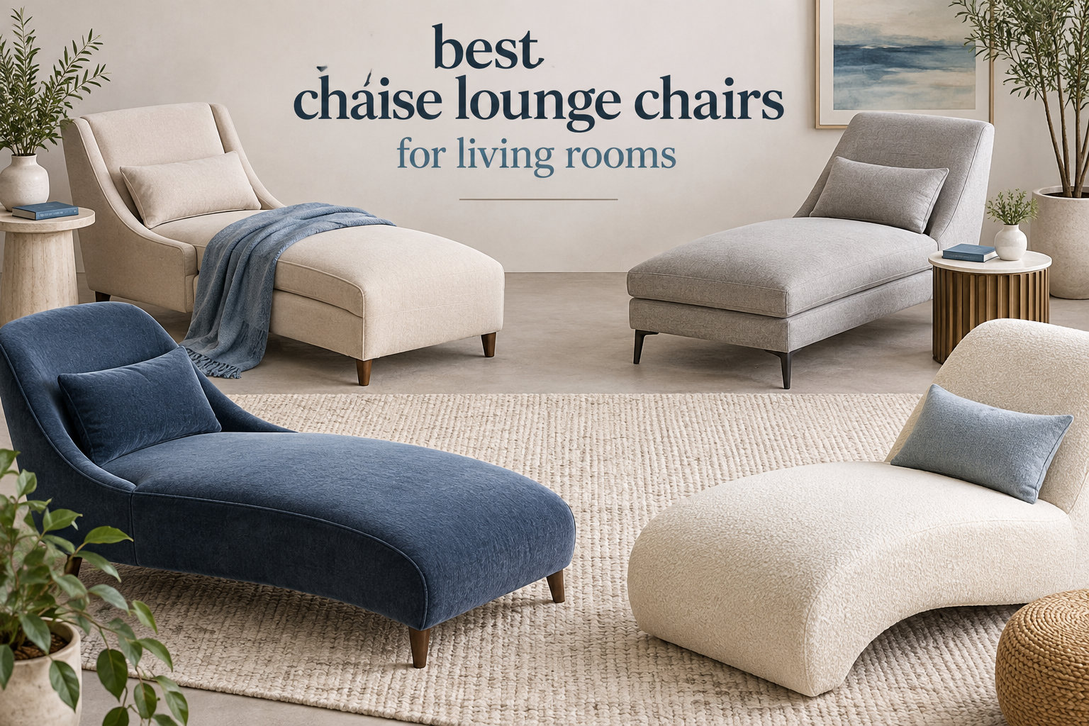 best chaise lounge chairs for living rooms