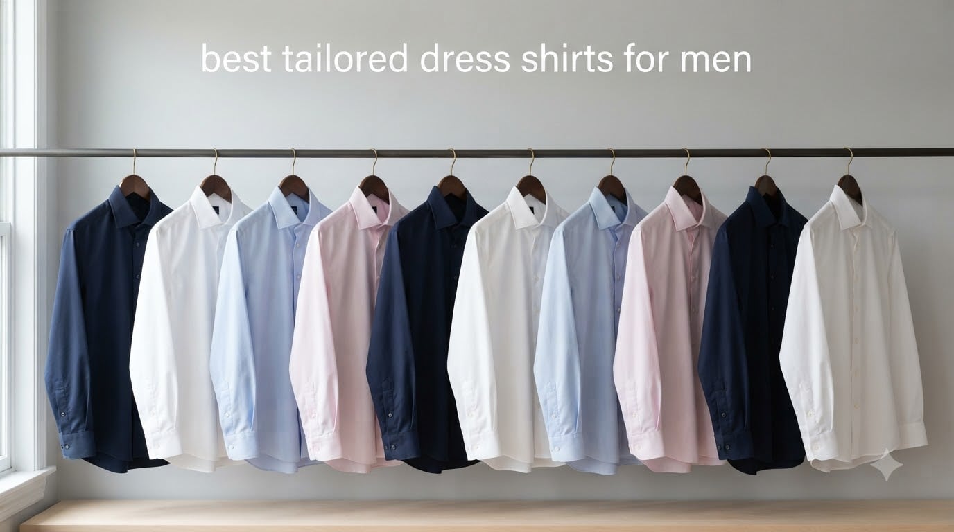 best tailored dress shirts for men