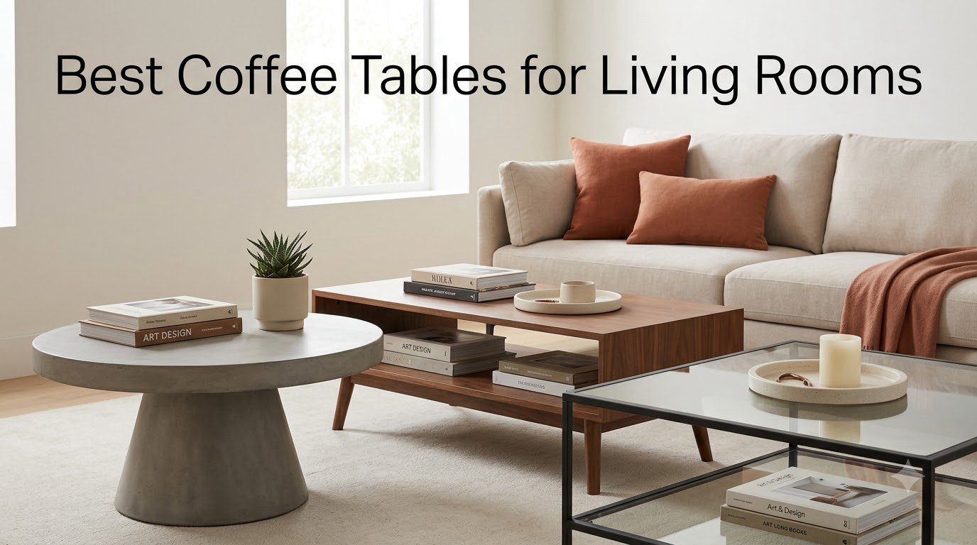 Best Coffee Tables for Living Rooms