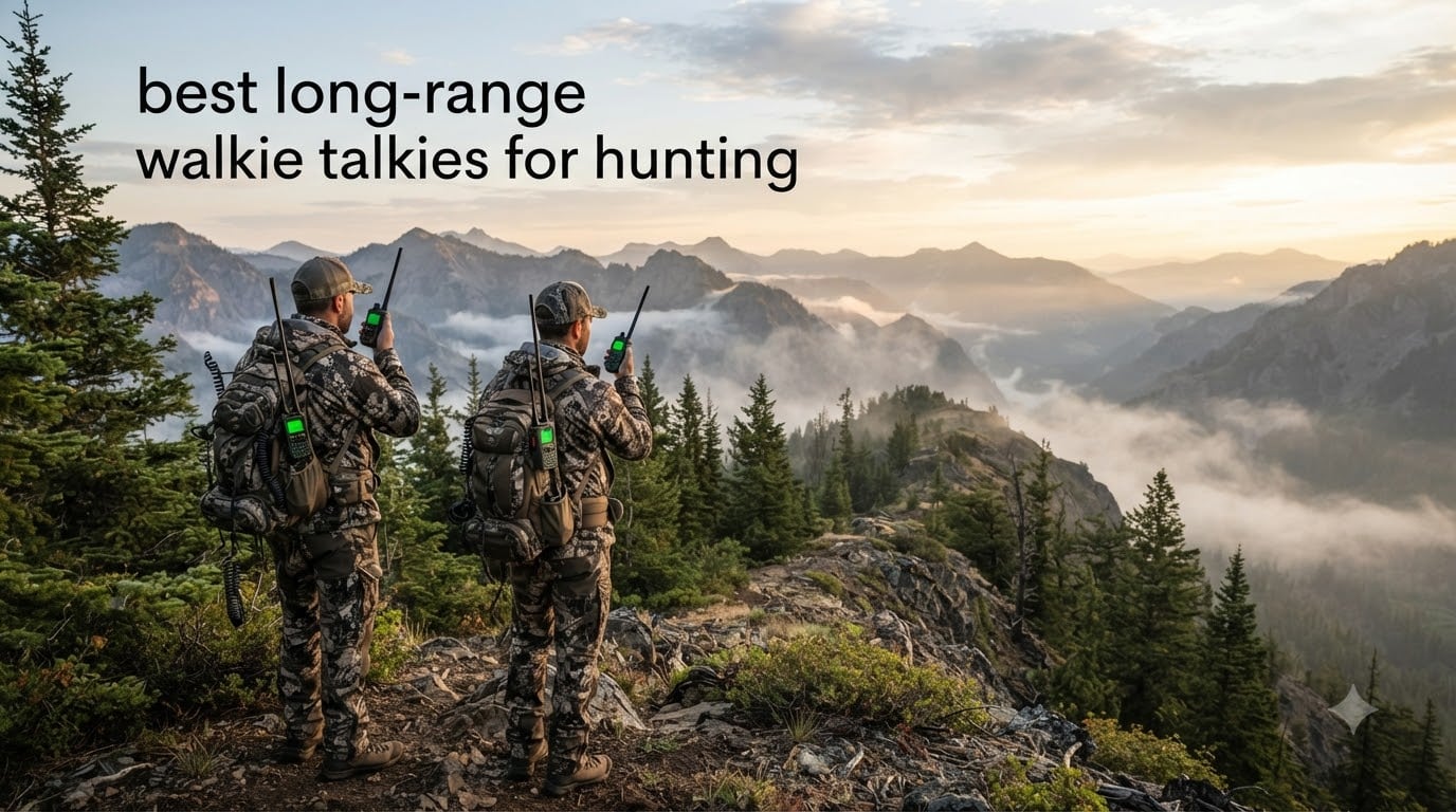 best long-range walkie talkies for hunting