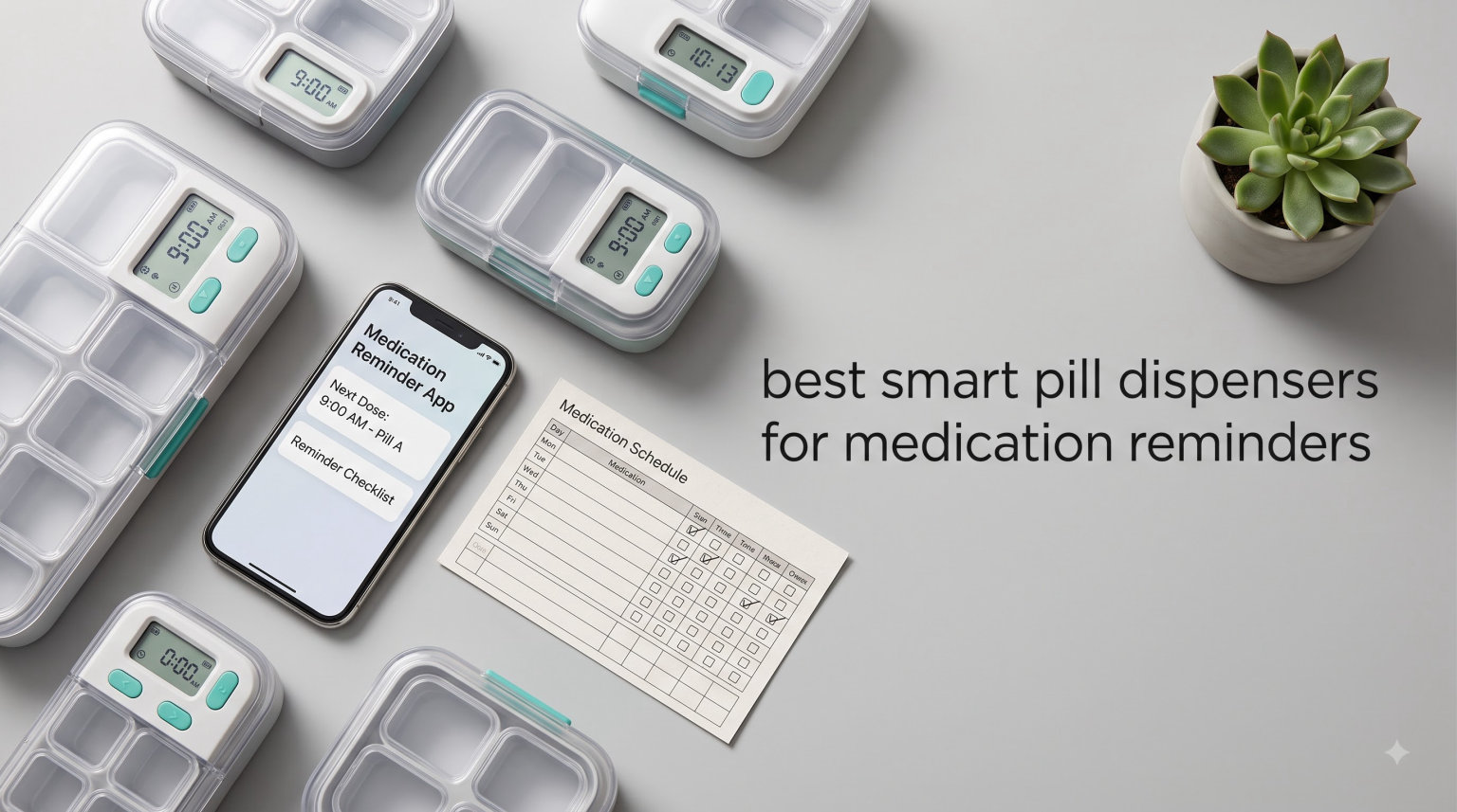 best smart pill dispensers for medication reminders