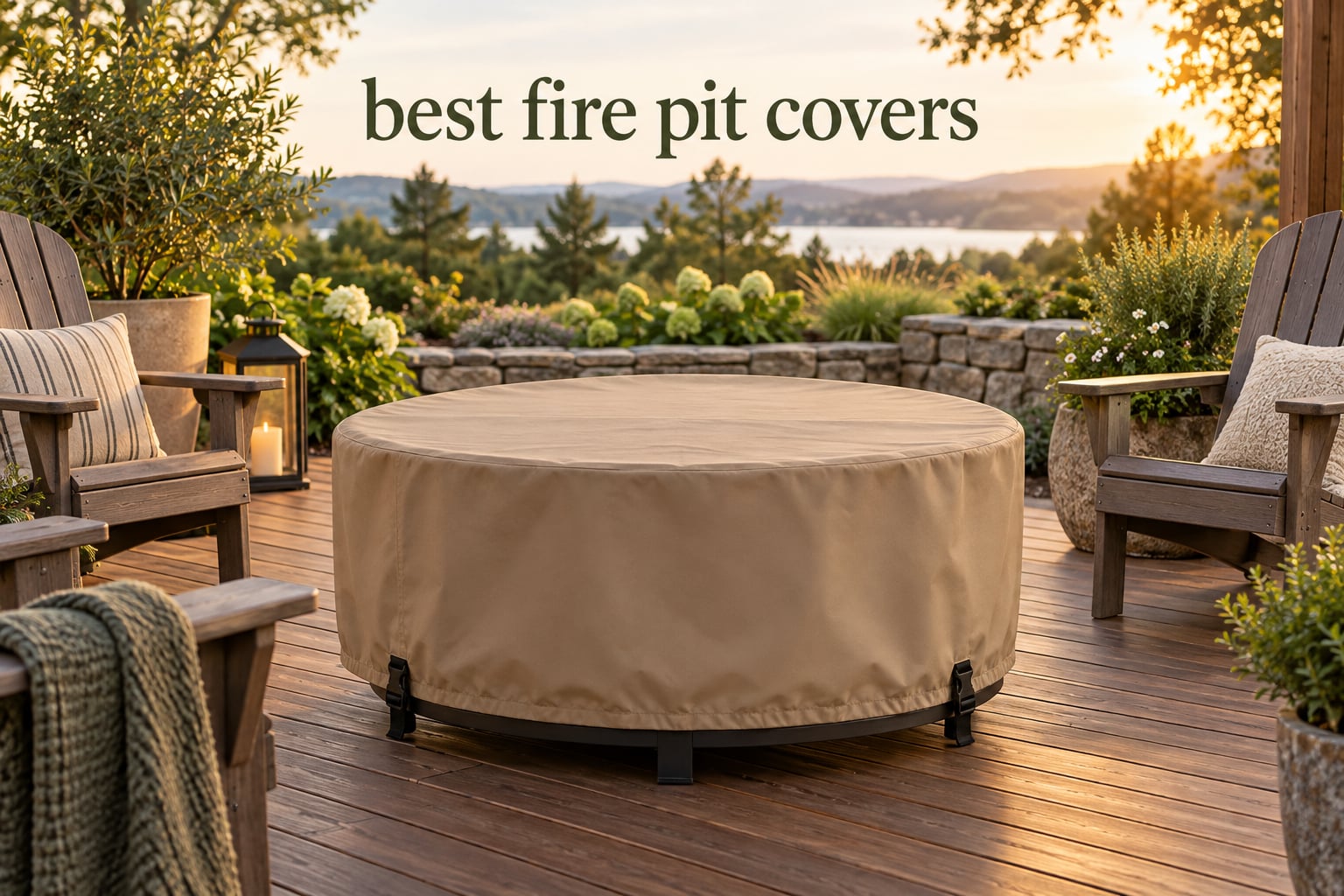 best fire pit covers
