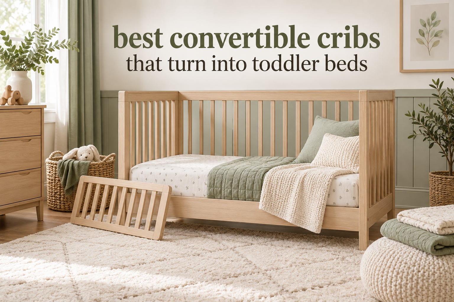 best convertible cribs that turn into toddler beds