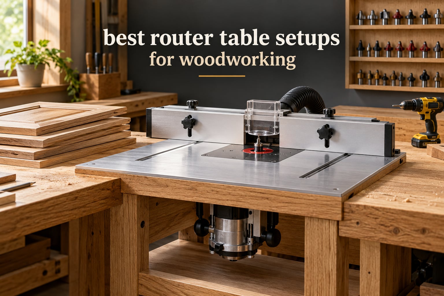 best router table setups for woodworking