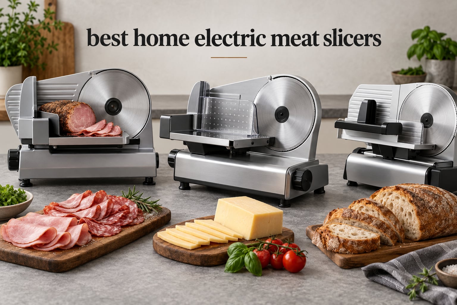 best home electric meat slicers