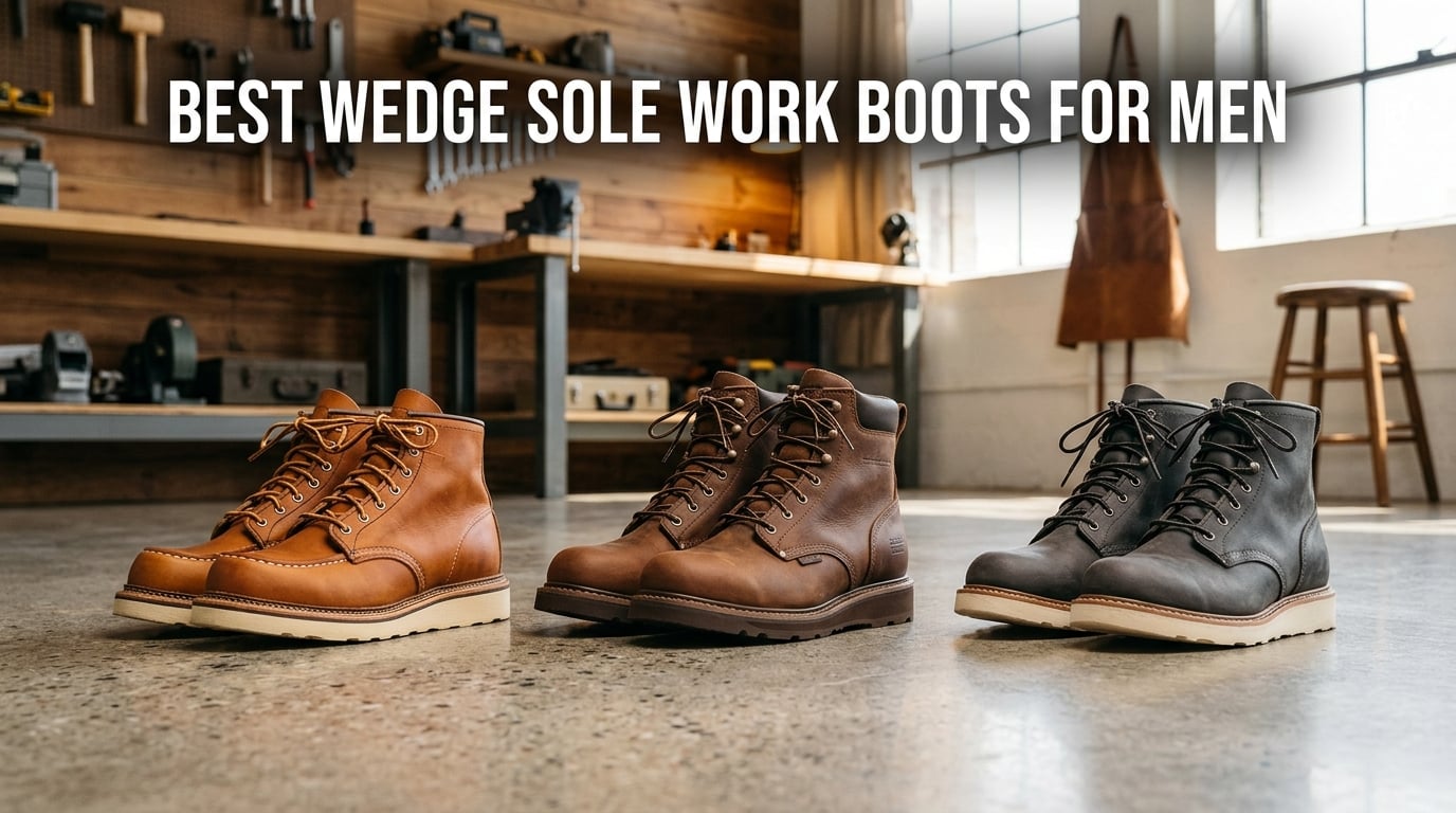 Best Wedge Sole Work Boots for Men