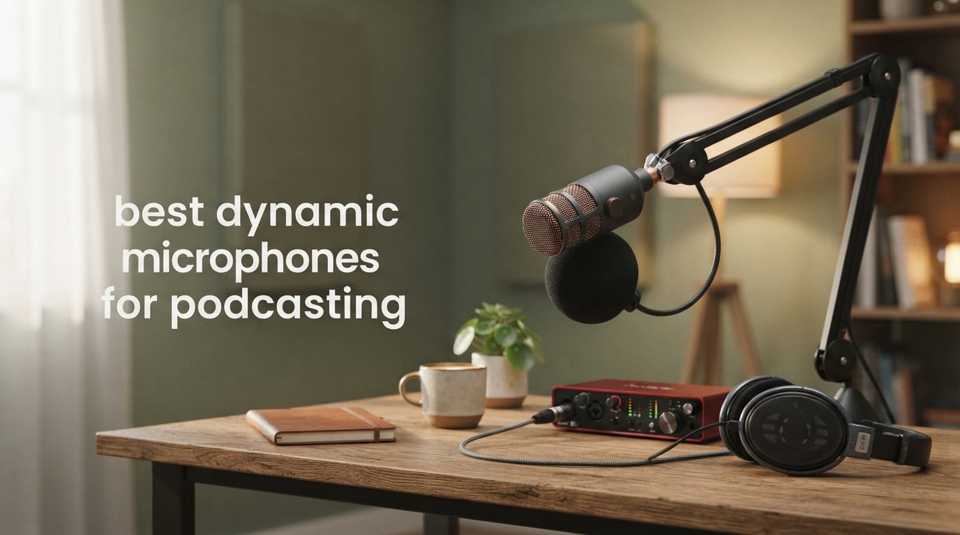 best dynamic microphones for podcasting