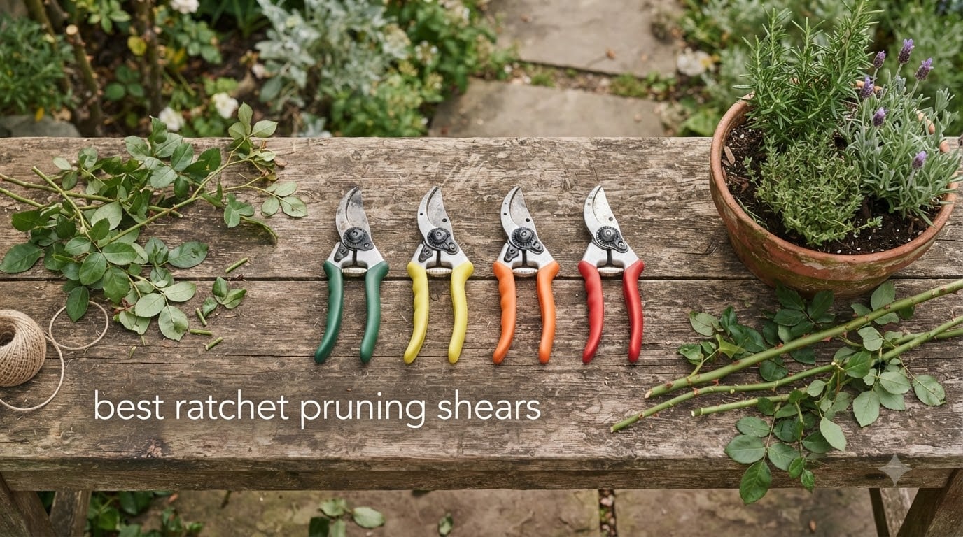 best ratchet pruning shears