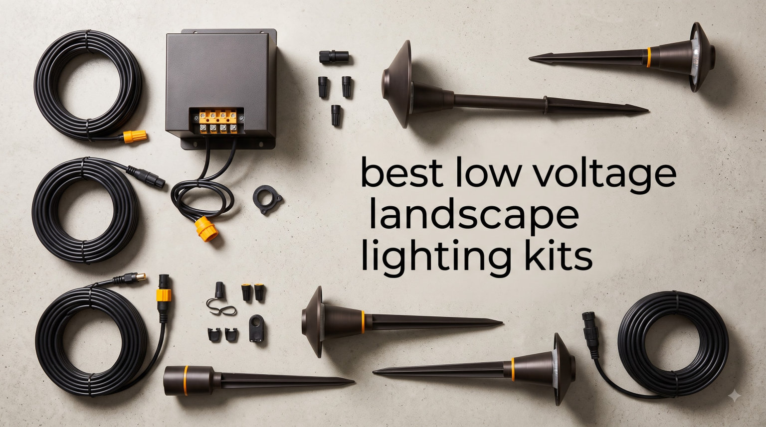 best low voltage landscape lighting kits