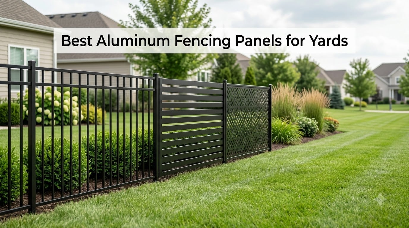 Best Aluminum Fencing Panels for Yards