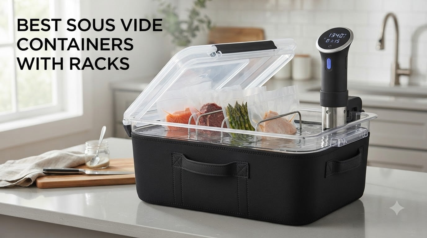 best sous vide containers with racks