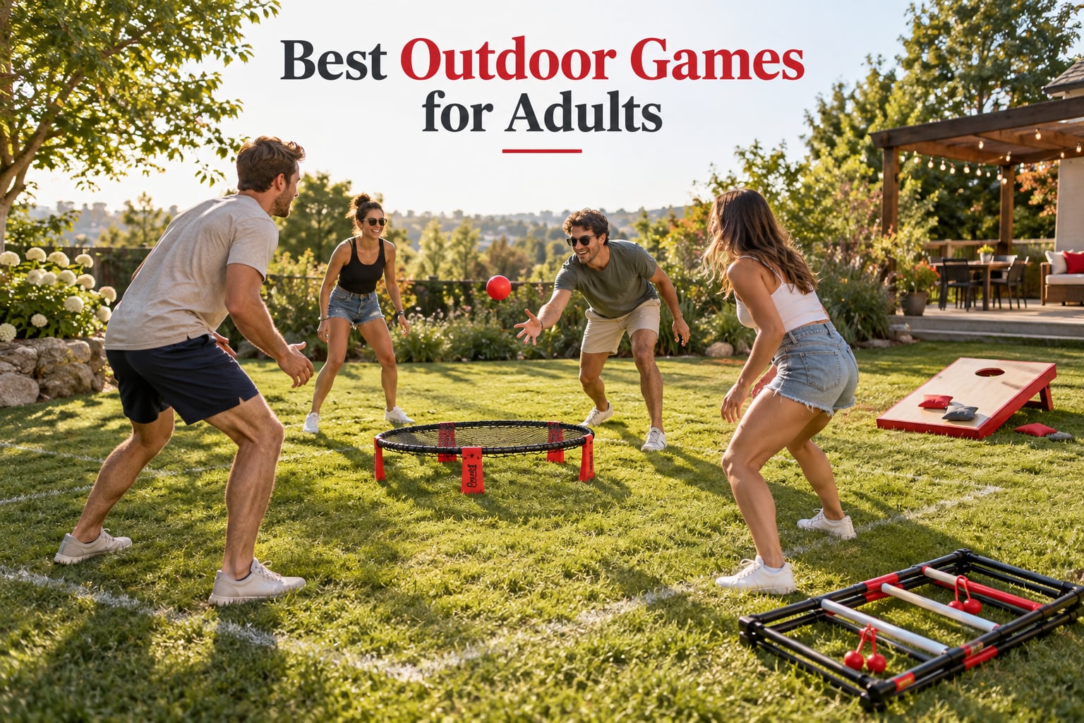 Best Outdoor Games for Adults