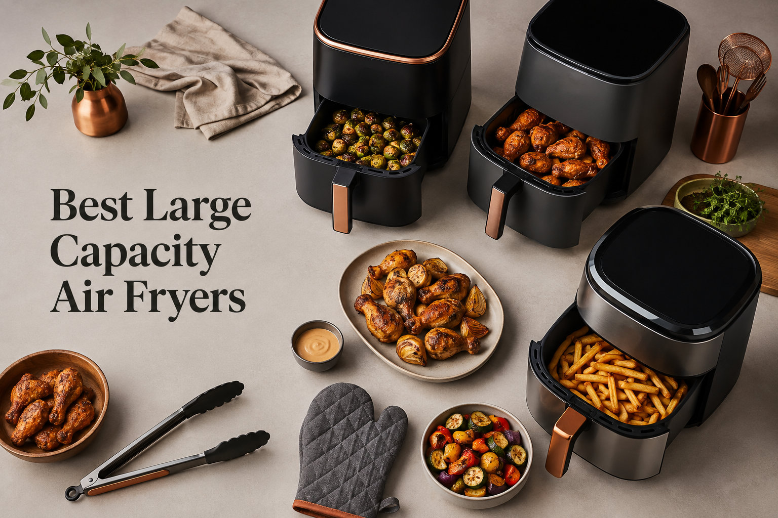 Best Large Capacity Air Fryers