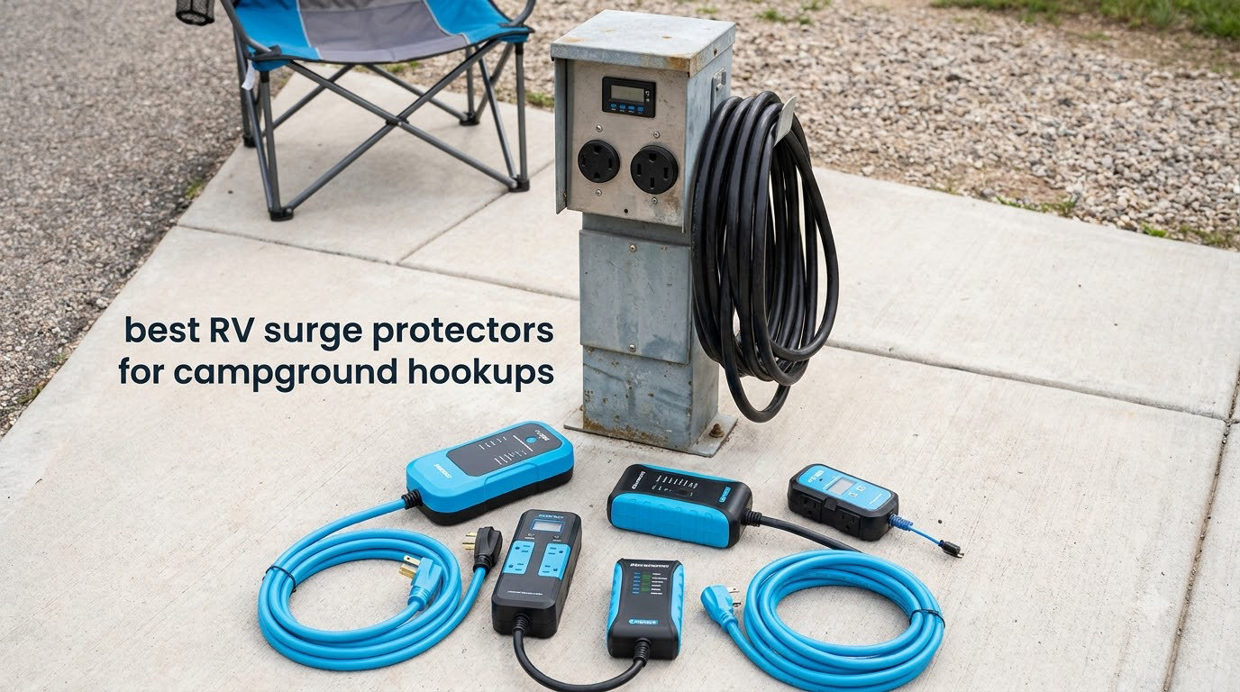 best RV surge protectors for campground hookups