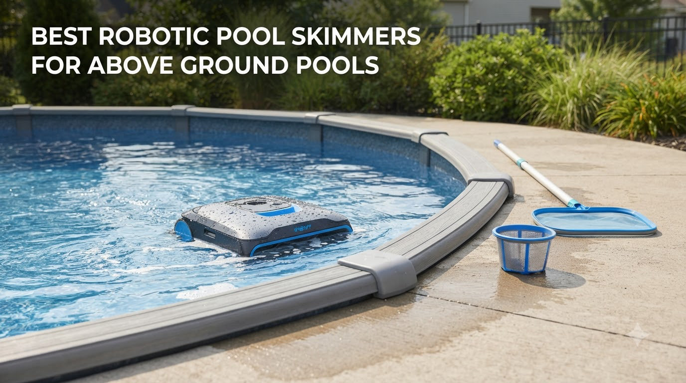 best robotic pool skimmers for above ground pools